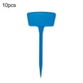 thumbnail image 1 of Pnellth 10Pcs/Set Plant Labels Waterproof Insert Design T-Shape Plastic Plant Tags for Gardening, 1 of 5