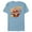 Ocean Blue, variant on Marvel Eat The Universe Repulsor Blast BBQ Cheeseburger - Short Sleeve Blended T-Shirt for Adults - Customized-Yellow
