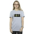thumbnail image 2 of DC Comics Womens The Flash Batman Portraits Cotton Boyfriend T-Shirt, 2 of 4