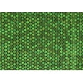 thumbnail image 1 of Ahgly Company Indoor Rectangle Abstract Green Modern Area Rugs, 3' x 5', 1 of 4