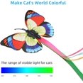 thumbnail image 3 of Cat Toys,Interactive Cat Toy Automatic Butterfly 360° Rotating Kitten Toy , 3 Pack Butterfly Replacements, 3 of 6
