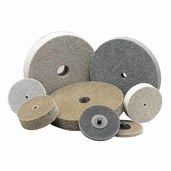 Norton Abrasives Unitized Wheel,3 Diax1/4 Wx3/8,SC,FN 66261014887