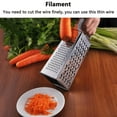 thumbnail image 3 of The Square Grater Is Made Of 4-sided Stainless Steel With An Ultra-sharp Grater, 3 of 5