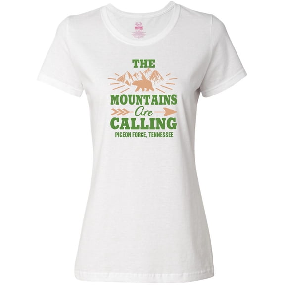 Inktastic Pigeon Forge Tennessee The Mountains Are Calling Women's T-Shirt