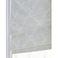 thumbnail image 2 of CHF Industries Damask Room Darkening Roman Shade 16 - 29 Inches Silver 23" w x 64" l, 2 of 2