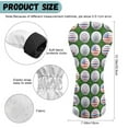 thumbnail image 6 of Yuyamidu Golf Ball Golf Club Head Covers for Driver, Fairway Woods, Hybrid Waterproof PU Leather Golf Head Cover American Flag Golf Headcover, 6 of 8