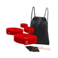 thumbnail image 3 of jinwen Lignes de Volleyball de Plage pour Sable Ensemble Compact d'Ancres et de Sangles pour Sable pour Extérieur Rouge, 3 of 9
