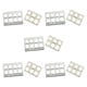 thumbnail image 2 of Tarjetas de Tamaño de Anillo, Accesorios de Herramientas de Detección de Cartón, Medidores de , Tablas de Medición para Anillos de Compromiso, 10, 2 of 9
