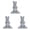 Grey 3Packs, variant on Meditation Cat Buddha Statue – Zen Garden Sculpture for Indoor/Outdoor Display