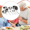thumbnail image 1 of 迷你厨房儿童过家家做饭益智厨房玩具仿真真煮不锈钢烹饪餐厨具套 仿真11件套, 1 of 8