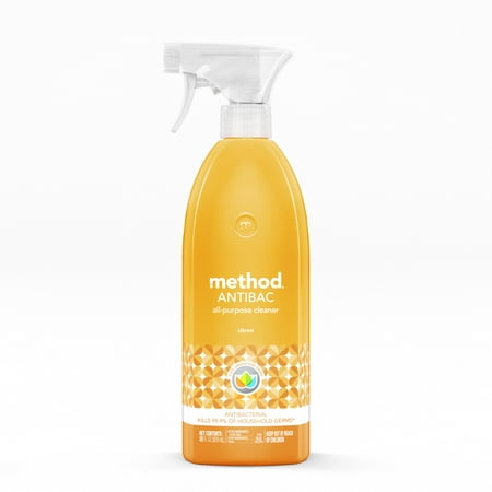 Method Antibacterial All-Purpose Cleaner, Citron, 28 Ounce Spray Bottle