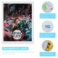 thumbnail image 3 of Demon Slayer Diamond Art Kits for Adults 5D Diamond Art Kit Paint by Number for Beginners, DIY Paint with Round Full Drill Diamonds Gem Art for Home Wall Decor Gift, 3 of 8
