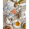 thumbnail image 4 of Blue Coastal Kitchen Dish Towels for Drying Dishes Set of 3, Summer Beach Starfish Weeping Eucalyptus Vintage Waffle Weave Microfiber Hand Tea Bathroom Towels Quick Dry & Absorbent Towel 15.7x23.6, 4 of 7