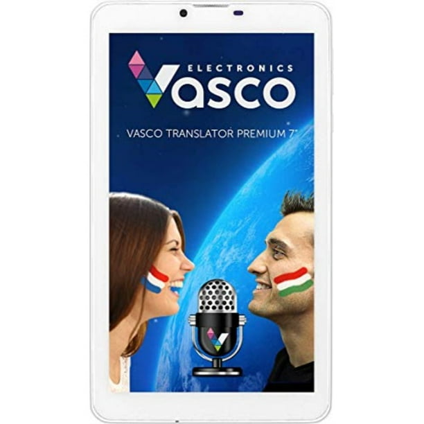 vasco translator premium 7" electronic voice translator talk to