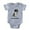 Heather Grey, variant on CafePress - FIN Havanese Love - Cute Infant Baby Football Bodysuit