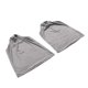 thumbnail image 5 of Funda Elástica Para Reposabrazos, Gris Oscuro, Fácil De Mantener, Funda Para Reposabrazos De Sofá, Poliéster, Antideslizante, Para Brazos Rectangulares Para Brazos Reclinables, 5 of 7