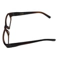 thumbnail image 5 of John Varvatos Eyeglasses Rectangle Mens Brown Horn Eyewear Frame V341 53mm, 5 of 6
