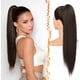 thumbnail image 1 of Yanonmyfd Black Straight Drawstring Ponytail Extension - 28 Inch Long Straight Drawstring Ponytail Extension Natural Looking Fluffy Soft Synthetic Cheer Posh Pony Tails Hairpieces Daily Party, 1 of 38