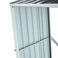 thumbnail image 3 of GVN Garden Storage Shed, Tool Storage Shed,Log Storage Shed, Log Holder with Roof, Log Storage Shed, Firewood Rack for Backyard Garden Patio Porch, 70.9", 3 of 12