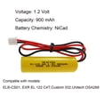 thumbnail image 3 of Batería de luz de emergencia Exit Sign NEAFAZA, 5 unidades, 1,2 V, 900 mAh, 3 of 5