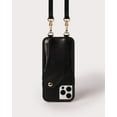 thumbnail image 2 of Holstere Smooth Black Genuine Leather iPhone Case Crossbody Purse - iPhone 12 / 12 Pro, 2 of 5