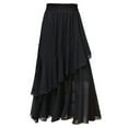 thumbnail image 5 of vigerkar Tulle Skirts for Women Dance Layered Fluffy Bubble Skirt Classic Vintage Rave Birthday Party Skirt Black, 4XL, 5 of 5