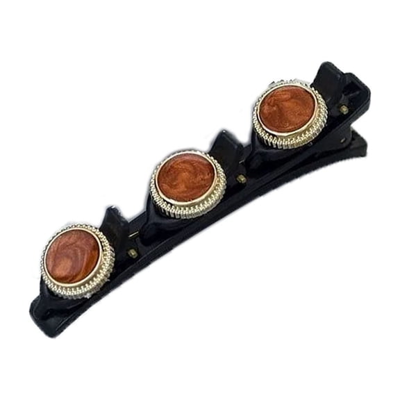 Pompotops Hair Clips with 3 Small Clips for Women Girls Cute Pearl Hair Barrettes Hair Accessories