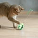 thumbnail image 1 of Dispensador de golosinas interactivo para mascotas con varita de juguete | Comedero rodante tipo rompecabezas para gatos y perros | Base con peso para jugar en interiores y controlar el peso, 1 of 9