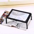 thumbnail image 4 of Lishi A4 Folding Full Page Magnifying Glass with 4 LED Lights for Reading, 4 of 5