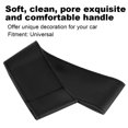 thumbnail image 4 of Car Steering Wheel Cover, Steering Wheel Cover Car Interior Decoration Breathable Universal 15 Inch  For Car Interior Accessory For Steering Wheel Black Red,Black, 4 of 8