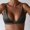 Green, variant on Plus Size Bras for Women Well Cool Feeling Thin No Buckle Unit Type Underwear Wireless for Woman Summer