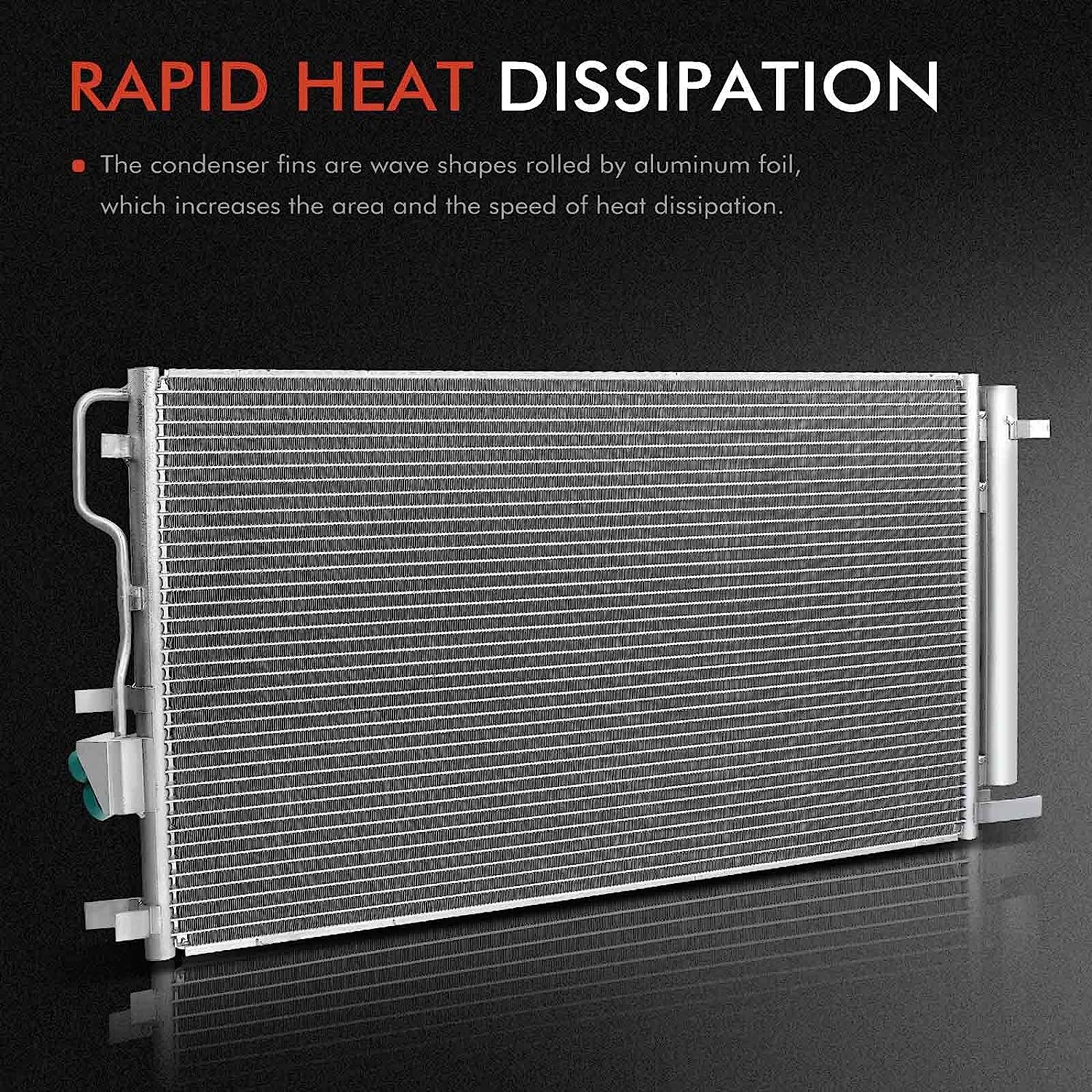 A-Premium Air Conditioning A/C Condenser Compatible with Suzuki 