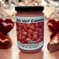 thumbnail image 1 of Red Hot Cinnamon Vegan Coconut Soy 12 oz/ 355 ml Candle Hand-poured, Eco-friendly, Clean Burning, Bakery, Food, Drink Wood Wick, 1 of 5