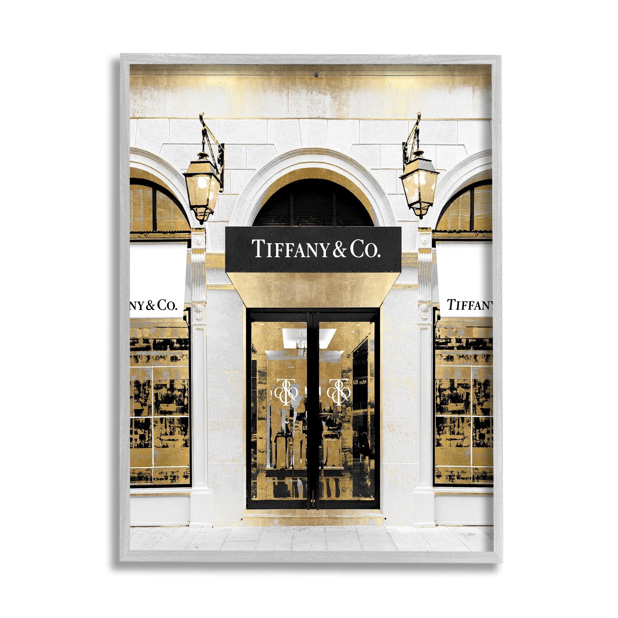 Stupell Industries Designer Jewelry Storefront Urban Glam Fashion Photography Framed Wall Art, 11 x 14, Design by Madeline Blake