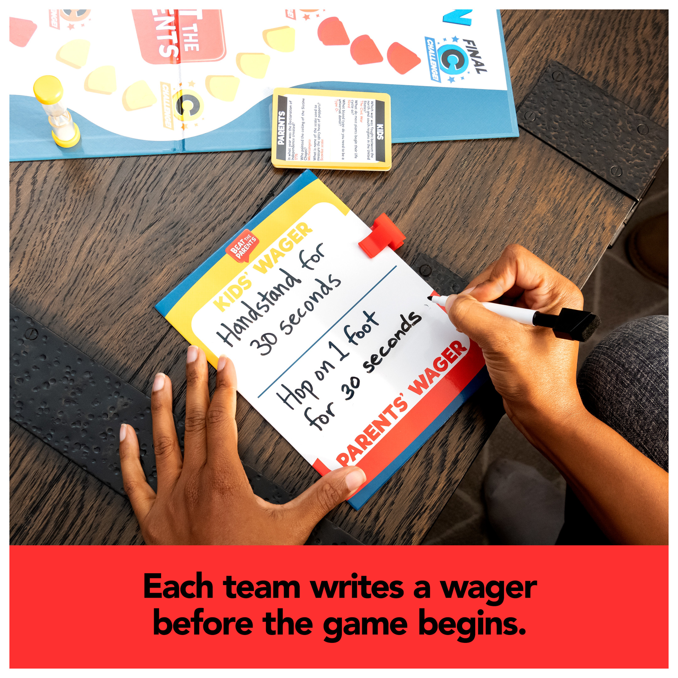 Spin Master Beat The Parents Family Trivia Game, Ages 8+ photo 4