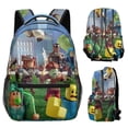thumbnail image 3 of ROBLOX-mochila de ordenador completamente impresa, Bolsa Escolar con cremallera de doble capa, mochila periférica de Anime para estudiantes, regalo de cumpleaños para niños, 3 of 4