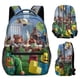 thumbnail image 3 of ROBLOX-mochila de ordenador completamente impresa, Bolsa Escolar con cremallera de doble capa, mochila periférica de Anime para estudiantes, regalo de cumpleaños para niños, 3 of 4