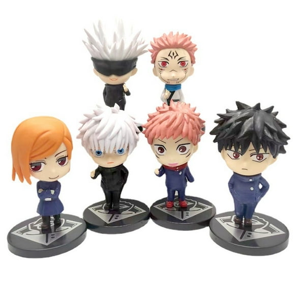 Figure Toy Collection, 6 unidades, Jujutsus Kaisens Anime, 10 cm