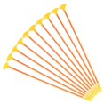thumbnail image 2 of 10pcs Play Replacement Arrows Toy Replacement Arrows Replacement Suction Cup Arrows with Suction Cups for Kids Toy Bow, 2 of 4