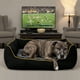 thumbnail image 3 of Cama para mascota calientita NFL Pittsburgh Steelers 100% original, 3 of 7