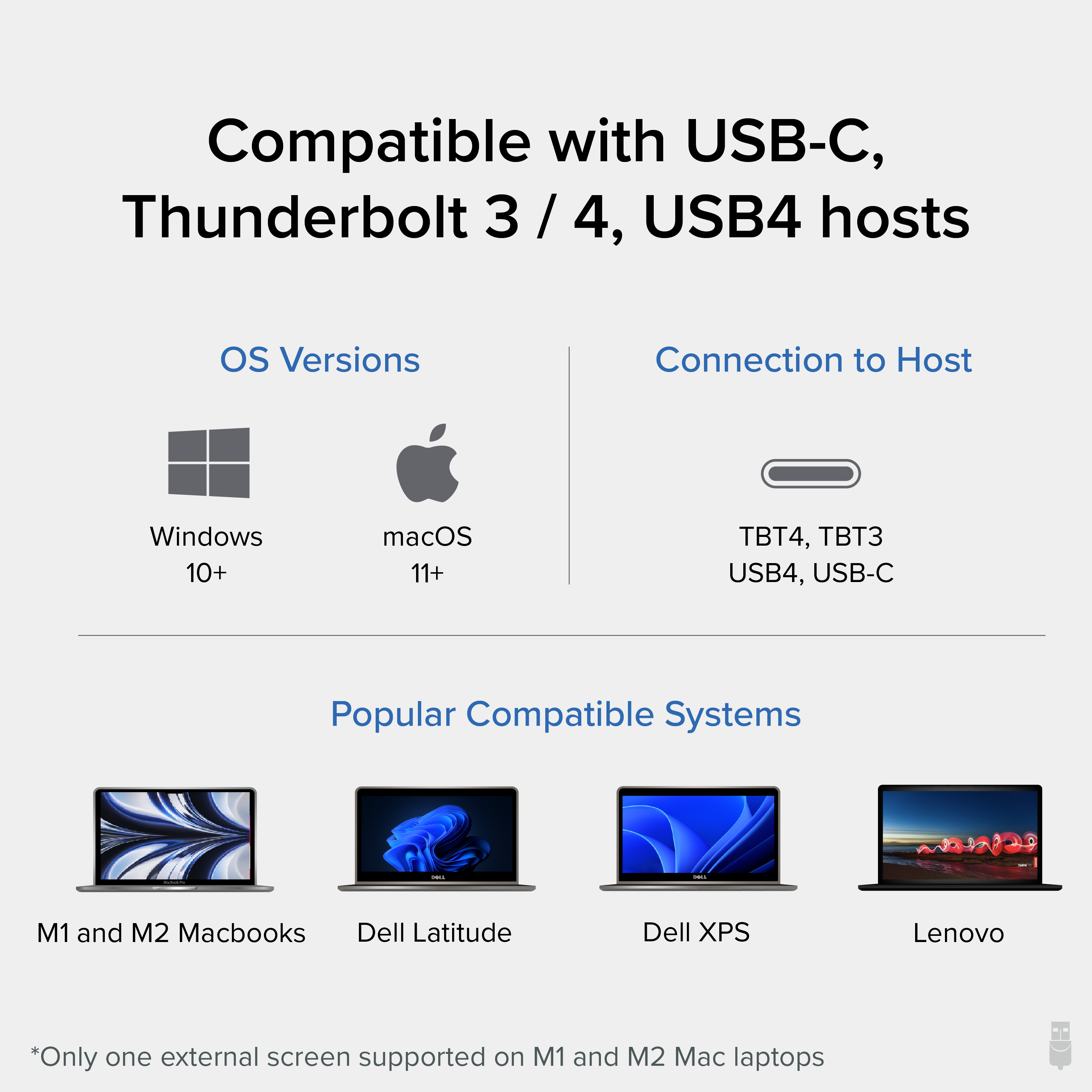 Plugable 16-in-1 Thunderbolt 4 Dock with 100W Charging, 4K Quad Monitor Setup for Thunderbolt 4 Windows Laptops, Thunderbolt Certified Dock with 2x HDMI, 2x DisplayPort, 2.5G Ethernet, 7x USB, SD - image 5 of 10