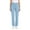 Light Blue, variant on Erwazi Women's Comfort Fit Stretch Nurse Pants Solid Color Elastic Waist Scrub Pant with Side Pockets