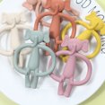 thumbnail image 3 of Mordedor de silicona para bebé, 1 Uds., mordedor para bebé, juego de juguetes para la dentición, mordedores suaves sin BPA para niños y niñas, 3 of 5