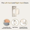 thumbnail image 3 of Mega Handles | Standard T-Strike |Satin Nickel, 3 of 5