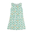 thumbnail image 3 of LTTVQM Girls Dresses Easter 2026 Egg Rabbit Graphic Funny Sleeveless Sundresses Loose Fit Crew Neck Midi Dress Trendy A-Line Dresses Light Green 11-12 Years, 3 of 5