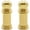 Gold Column, variant on Set of 2 Vintage Refillable Perfume Bottles (Gold Column)