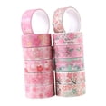 thumbnail image 1 of Juego de 12 Rollos de Cinta Washi para Envolver Regalos, Manualidades Y Decoraciones para Fiestas., 1 of 9