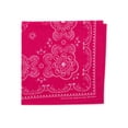thumbnail image 2 of Time and Tru Women's Western Star Bandana, Shocking Pink, One Size Fits Most, 2 of 3