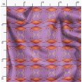 thumbnail image 2 of Soimoi Purple Cotton Duck Fabric Crabs Ocean Print Sewing Fabric Yard 42 Inch Wide, 2 of 6
