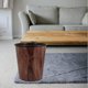 thumbnail image 4 of unbranded Papelera De Madera Marrón De Gran Capacidad Ideal Para Almacenaje En Cocina O, 4 of 6